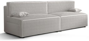 Biała rozkładana sofa - Lider 3X