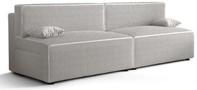 Biała rozkładana sofa - Lider 3X