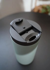 Jasnoszary kubek termiczny BEKER 400 ml