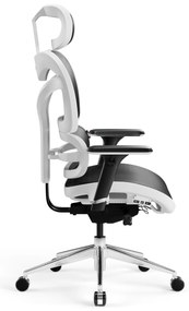 Fotel ergonomiczny Diablo V-Commander: Biało-Czarny