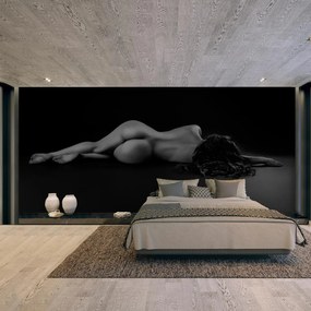 Fototapeta - Akt leżącej kobiety (196x136 cm)