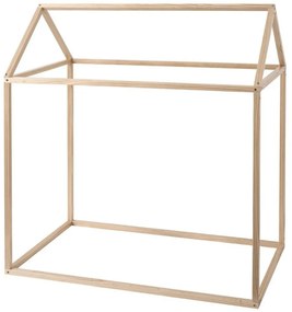 Drewniany domek dla dzieci, dekoracja - 115 x 66 x 126 cm