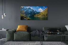 Zdjęcie na płótnie Góry i Jezioro