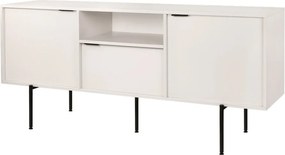 Szarobeżowa szafka pod TV 180x79x50 cm Bau – noo.ma