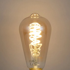 Zestaw 3 inteligentnych żarówek LED E27 z możliwością ściemniania ST64 4,9W 320 lm 2500K z Zigbee Smart Hub