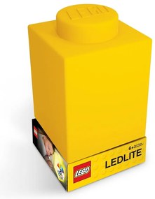 Żółta silikonowa lampka nocna LEGO® Classic Brick