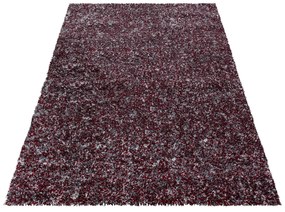 Dywan shaggy Enjoy czerwony wielokolorowy 200 cm x 290 cm