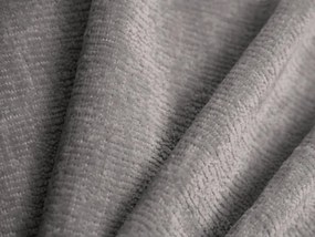 Szare tapicerowane łóżko jednoosobowe ze schowkiem ze stelażem 90x200 cm Lupine – Micadoni