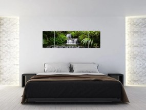Obraz - Wodospady (170x50 cm)