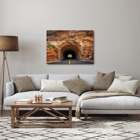 Obraz - tunel w skale (70x50 cm)