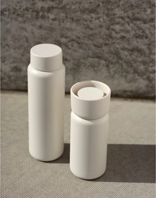 Beżowy kubek termiczny ze stali nierdzewnej 400 ml Singles – Zone