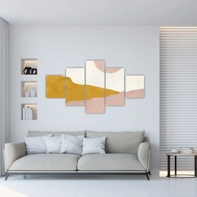 Obraz - Góry akwarelowe N⁰3 (125x70 cm)