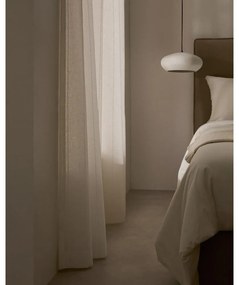 Biała zasłona 140x270 cm Glima – Kave Home