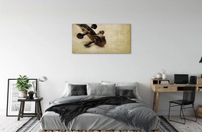 Duży obraz na płótnie Kompozycja Muzyczna Na Strunach