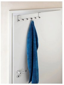 Metalowy wieszak na drzwi w kolorze srebra 39 cm Celano – Wenko