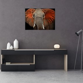Obraz - Słonie z Tsavo (70x50 cm)