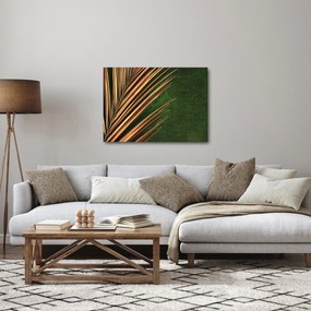 Obraz z liściem (70x50 cm)