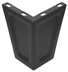 Nóżki do szafy, zestaw 4 szt. antracytowe