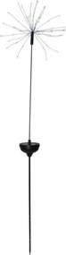 Ogrodowa lampa solarna LED z kolorowymi diodami Star Trading Firework, wys. 100 cm