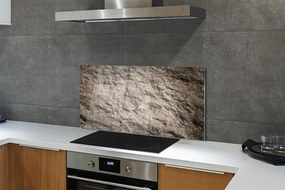 Szkło do Kuchni na Ścianę Abstrakcyjna Struktura Kamienia