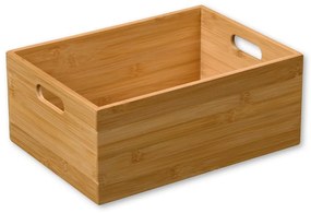Kesper 57402 Bambusowy pojemnik, 33 x 24 x 13,5 cm