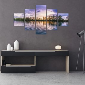 Obraz jeziora (125x70 cm)