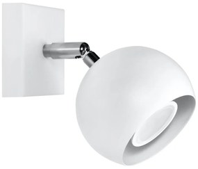 Biały kinkiet Sollux Ollo