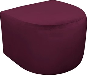 Fotel CLUB z podnóżkiem tkanina Welur komfortowy fotel relaksacyjny do salonu i sypialni : Kolor tkaniny - VELVET - MG02