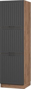 Szafka kuchenna ciemnoszary 60x58x206.8 fame-line