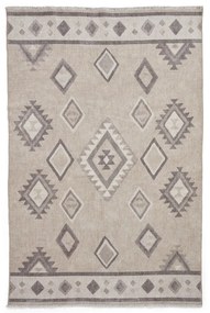 Beżowy chodnik z mieszanki bawełny odpowiedni do prania 60x170 cm Whisper – Think Rugs