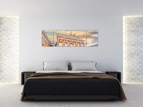 Obraz - Brama Brandenburska, Berlin, Niemcy (170x50 cm)