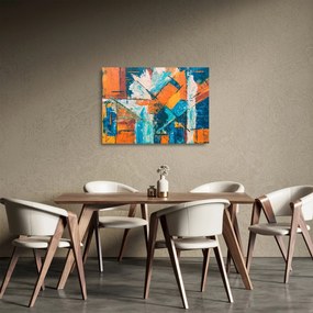 Obraz na szkle - Abstrakcja (70x50 cm)