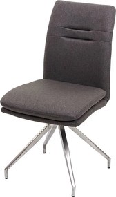Krzesło do jadalni MCW-H70,  szaro-brązowy