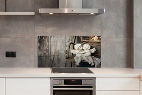 Szklany Panel Czuły Pocałunek Aniołów