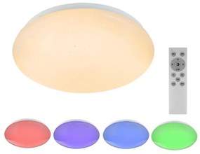 Globo 48363RGB - LED RGB Oświetlenie ściemnialne ATREJU 1xLED/12W/230V + 1xLED/3W