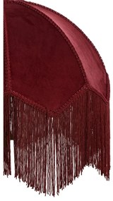 Bordowy abażur ø 35 cm Malacia – Light &amp; Living