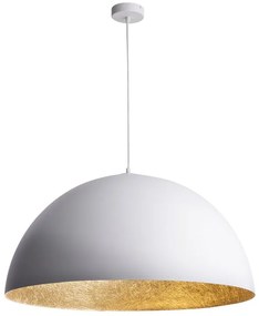 Sfera Sigma wisząca lampa sferyczna kolor biało złoty średnica 35, 50, 70, 90 cm