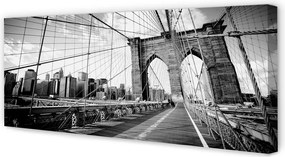 Zdjęcie na płótnie Most na Tle Wieżowców
