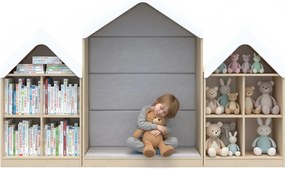 Zestaw mebli do kącika relaksu w przedszkolu Blox Base 16