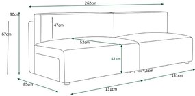 Biała rozkładana sofa - Lider 3X