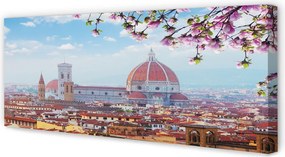 Obraz na płótnie Katedra pod Nocnym Niebem