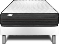 lózka z materacem VITALPOWER 120 x 190 cm Rama lózka Bialy