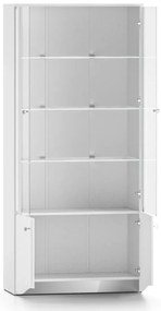Witryna BLANC 01 2D biały połysk ML MEBLE