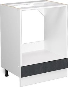 Szafka kuchenna czarny beton 60x46x81.6 r-line