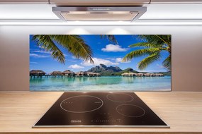 Panel do kuchni Palmy na Bora Bora