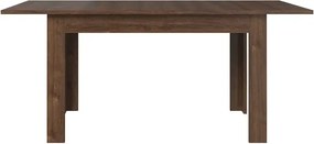 Stół z rozkładanym blatem brązowy dąb - Samar 11X