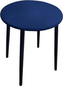 Taboret TRIX stelaż metalowy STOŁEK LOFT : Kolor nogi - Czarna stożek, Kolor tkaniny - SKAJ - AL15, Typ tkaniny - Skaj