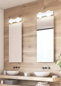 Akrylowy biały kinkiet led - K454-Tucker