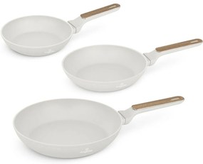 BerlingerHaus Zestaw patelni z powłoką tytanową Sahara Nordic, 3 szt.