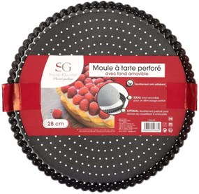 Forma do pieczenia tarty, quiche, Ø 28 cm, metalowa